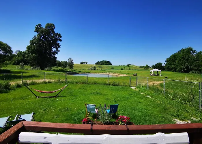Mazurski Pejzaz - Dom Z Widokiem I Ogrodem Prázdninový dům Radzie